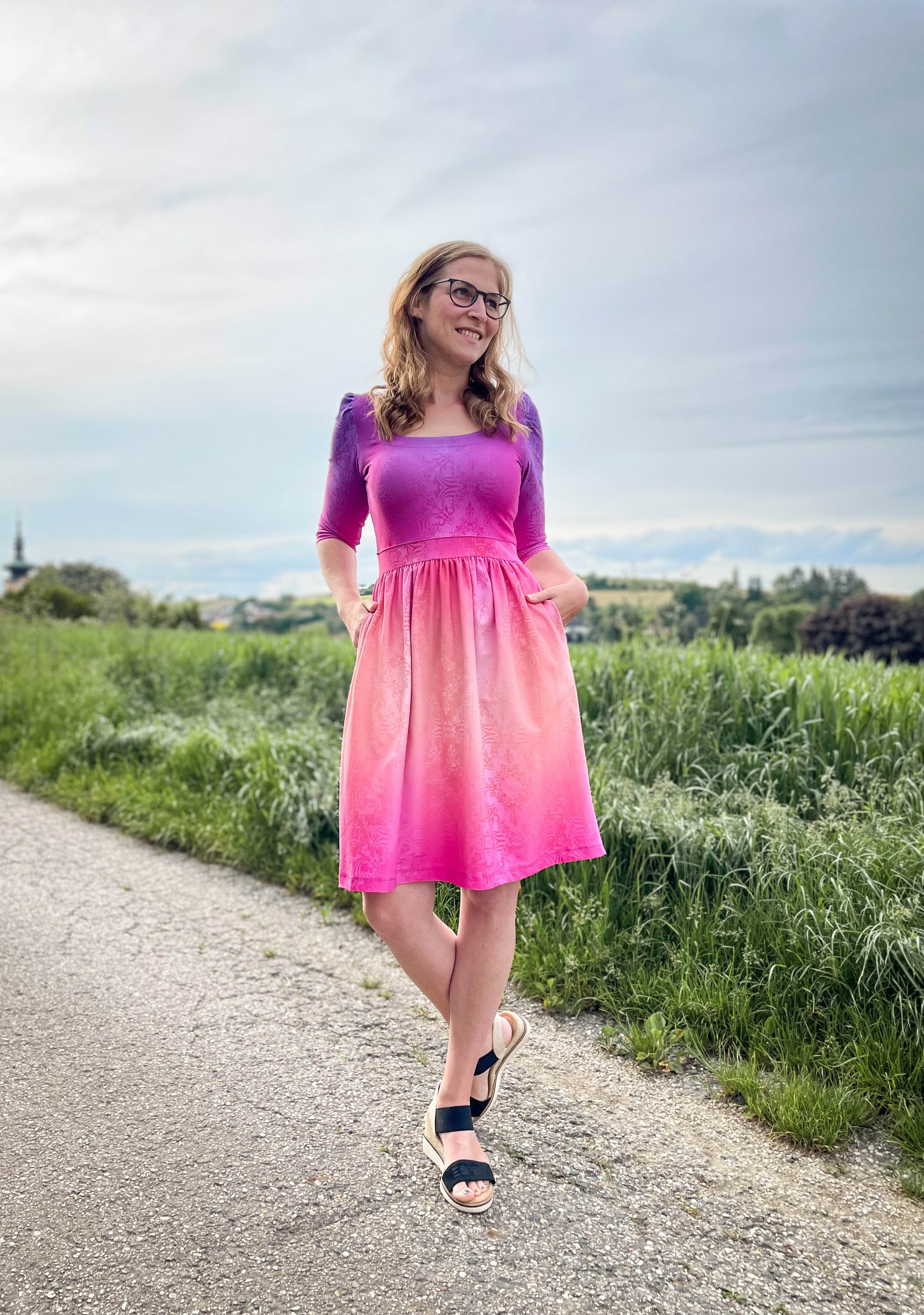 Schnittmuster Kleid Jana Gr. 34-50 - Sewando