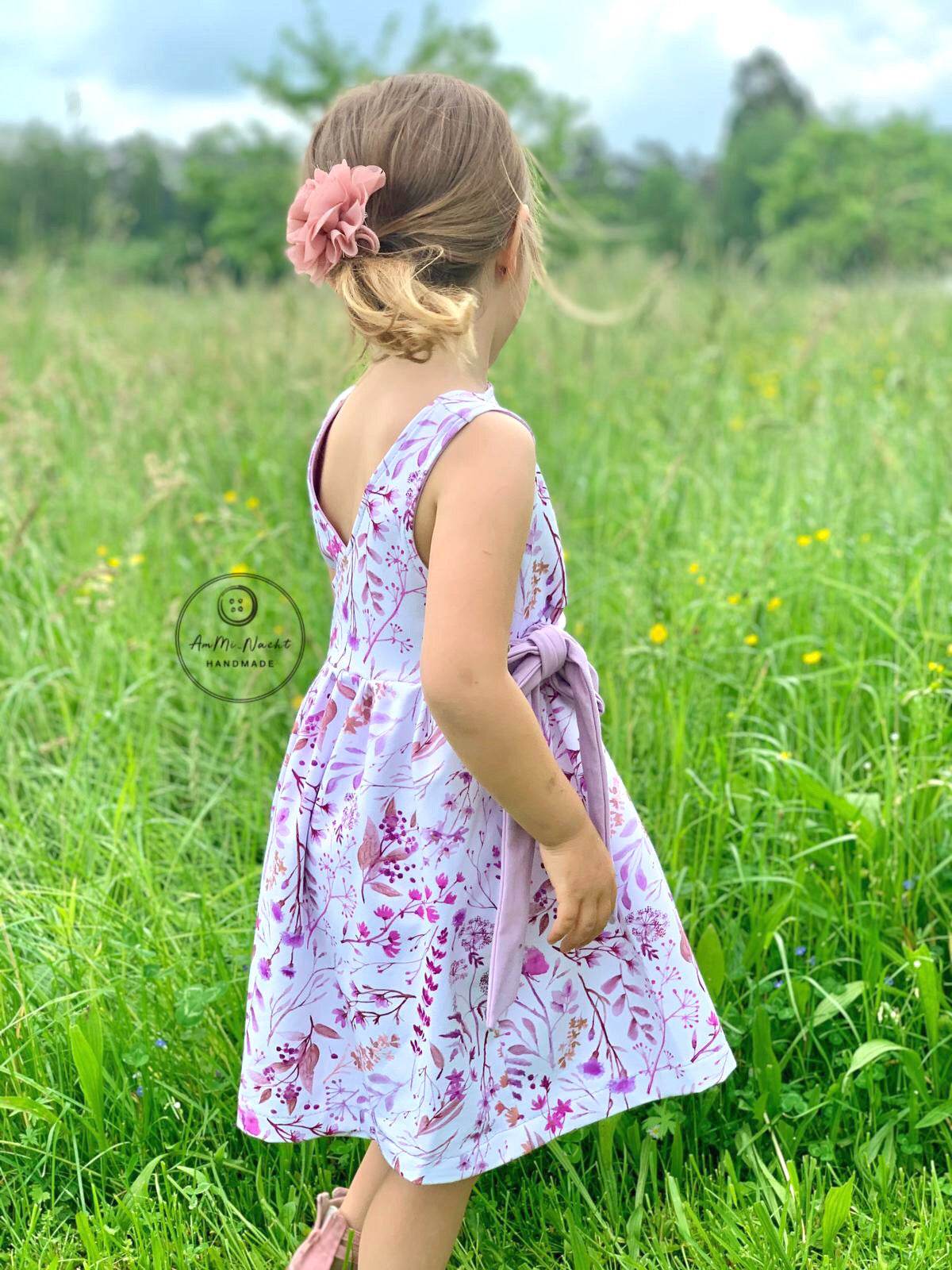 Schnittmuster Kleid Elisa Sommerkleid Stufenkleid Gr. 86-140 - Sewando