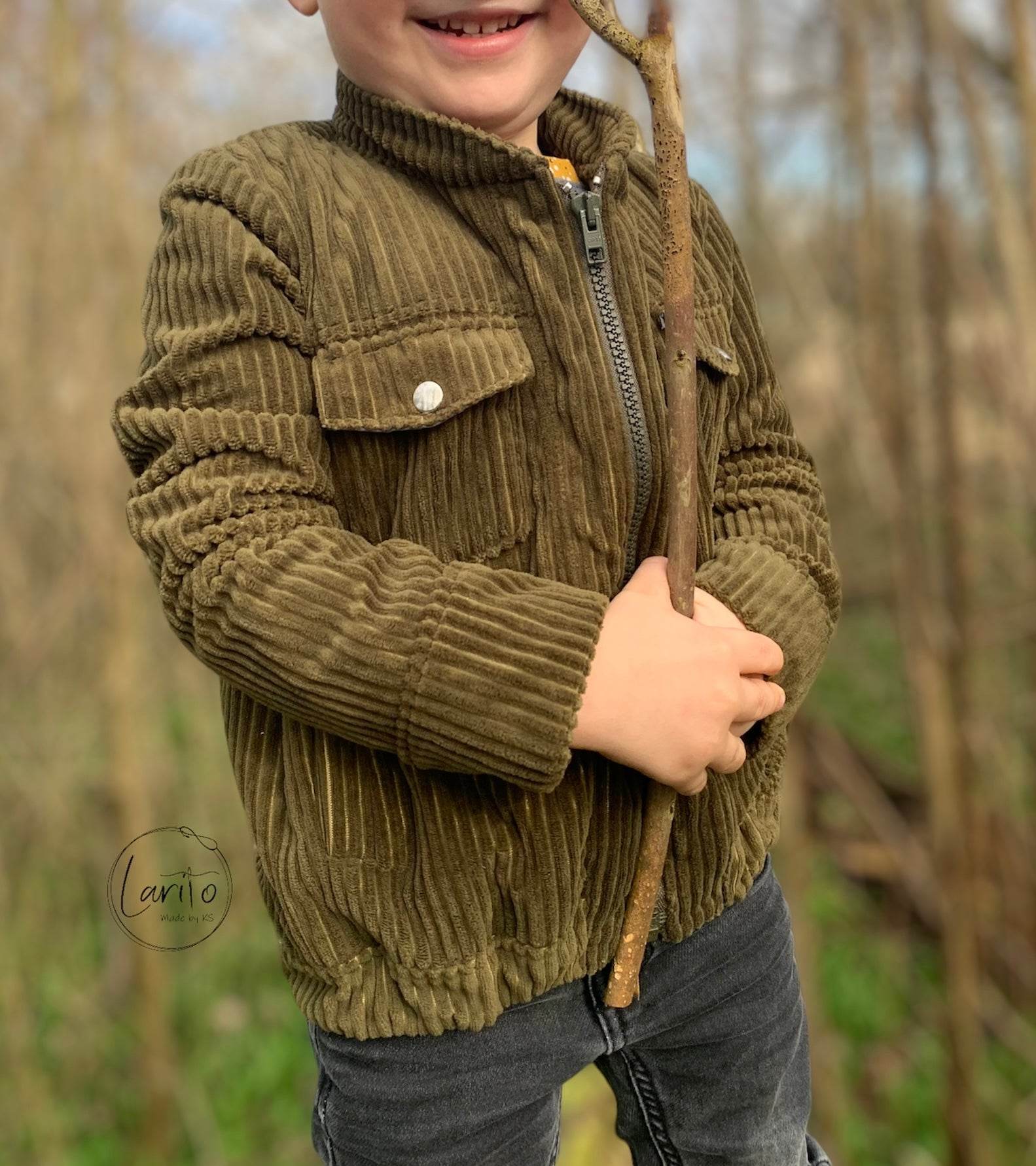 Schnittmuster Jacke Angelo Gr. 86-140 - Sewando