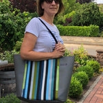 eBook Strandtasche VIRGINIA10 Nähanleitung Schnittmuster - Sewando