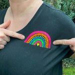 Plotterdatei Regenbogen Hope - Love - Faith - Sewando