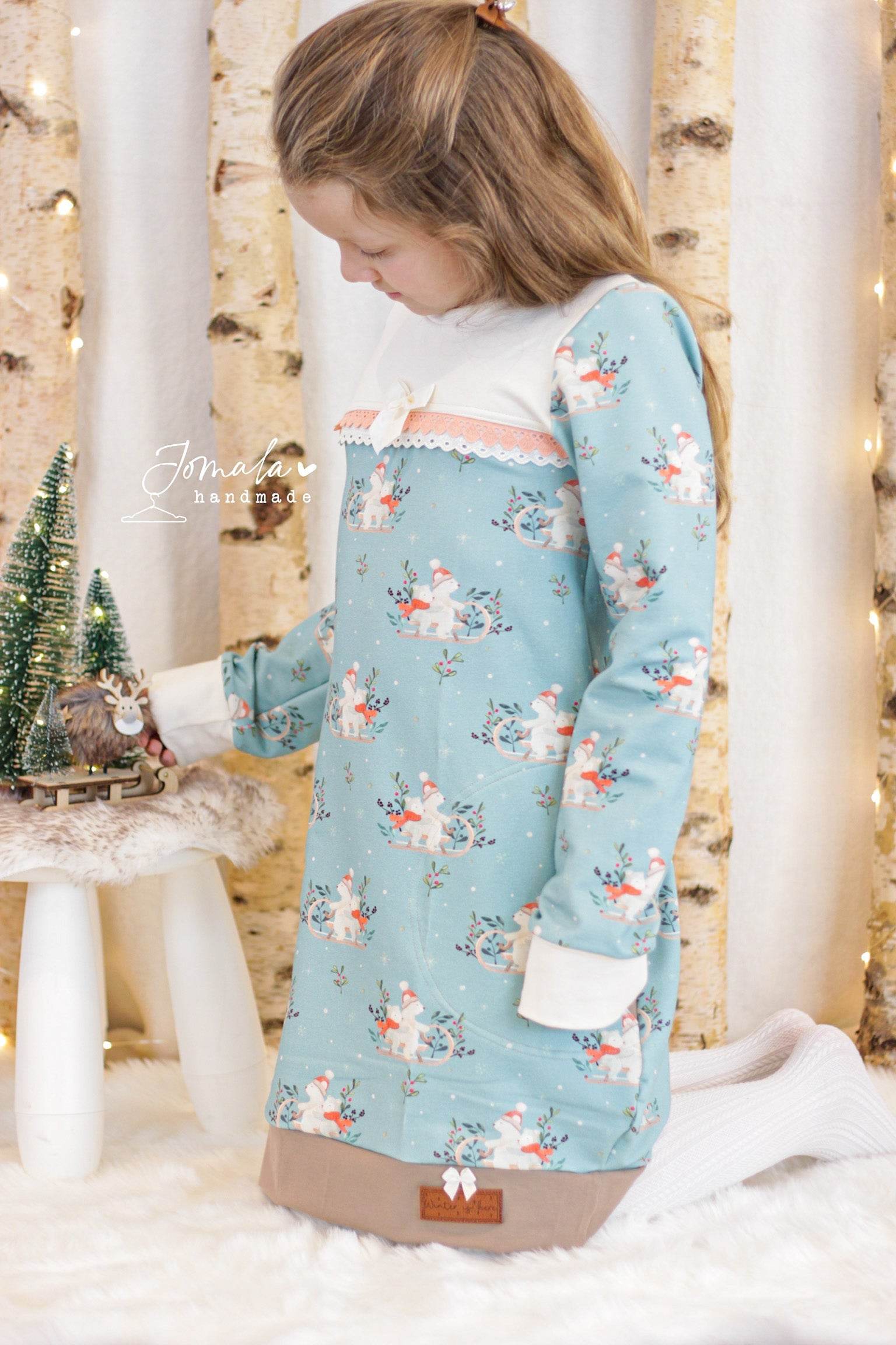 Schnittmuster Sweatkleid Milli Gr. 86-110 - Sewando
