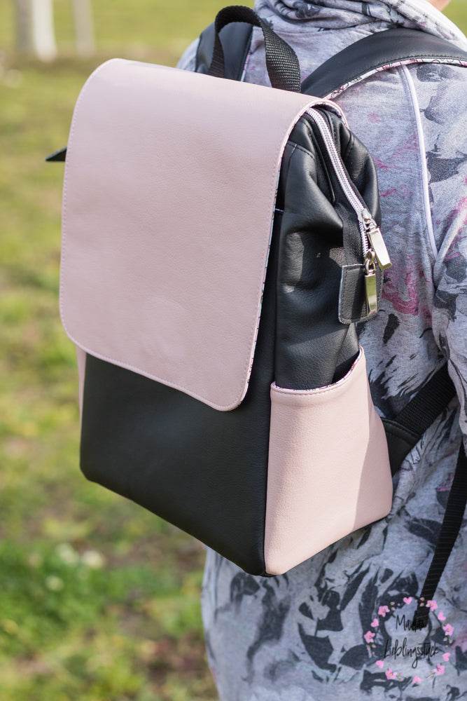 eBook Rucksack LOUISIANA18 Nähanleitung Schnittmuster - Sewando