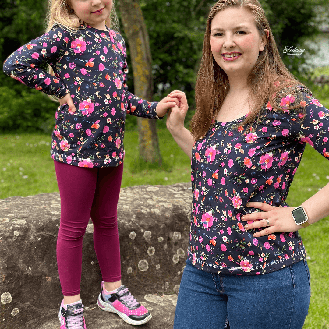 Schnittmuster Basic Shirt Baila für Damen Gr. 32-48 - Sewando