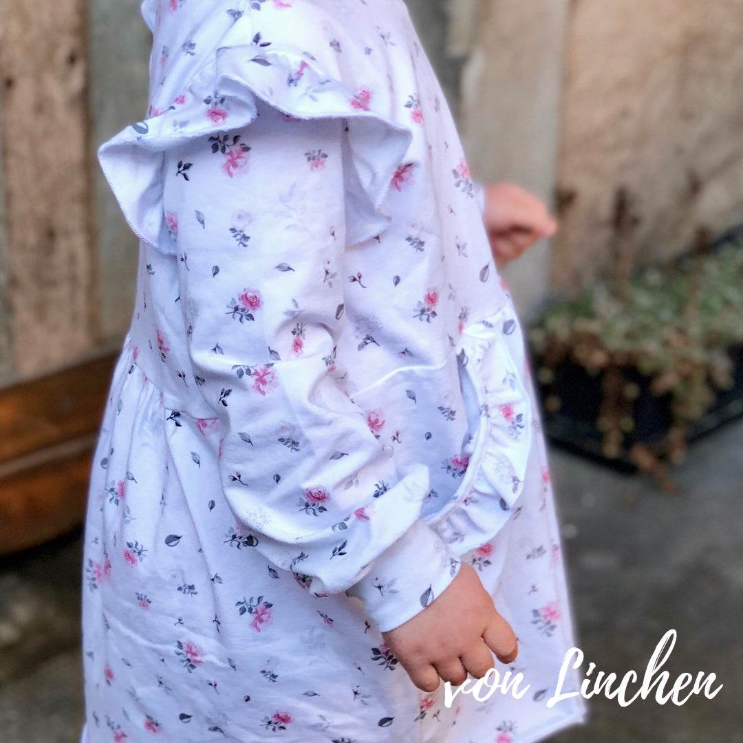 Schnittmuster KleiderElla Sweatkleid Gr. 80-140 - Sewando