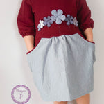 Schnittmuster KleiderElla Sweatkleid Gr. 80-140 - Sewando