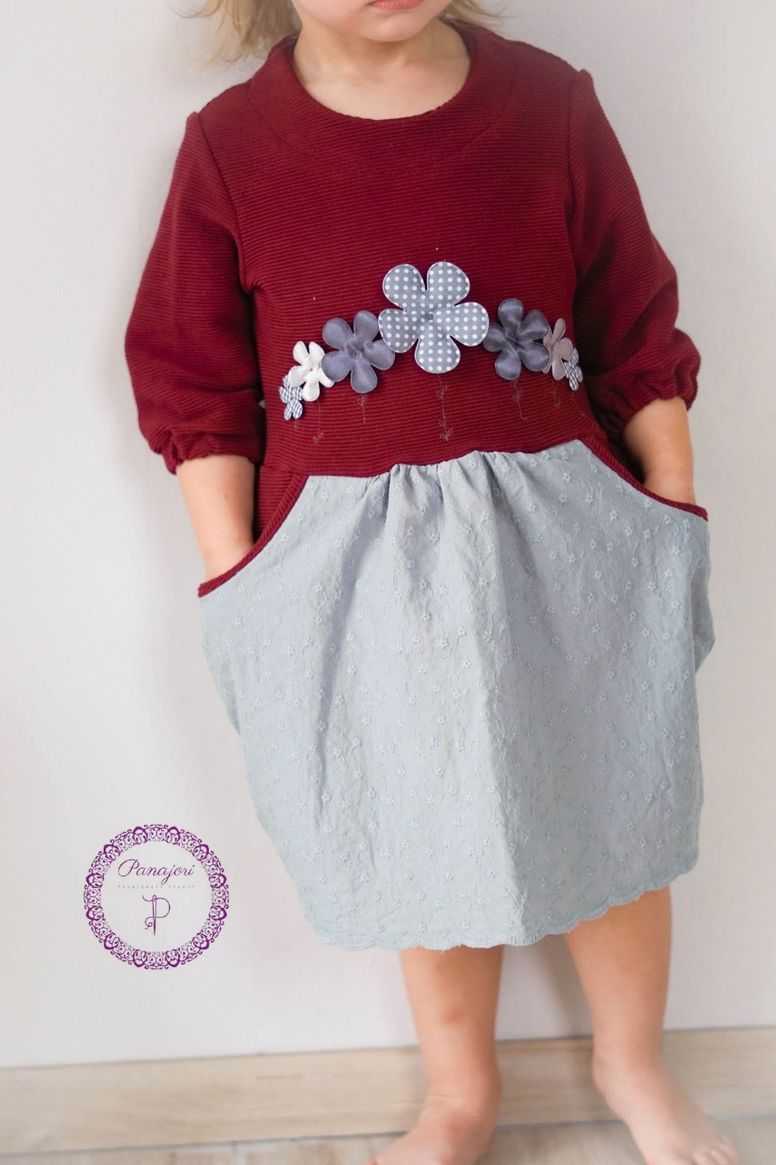 Schnittmuster KleiderElla Sweatkleid Gr. 80-140 - Sewando