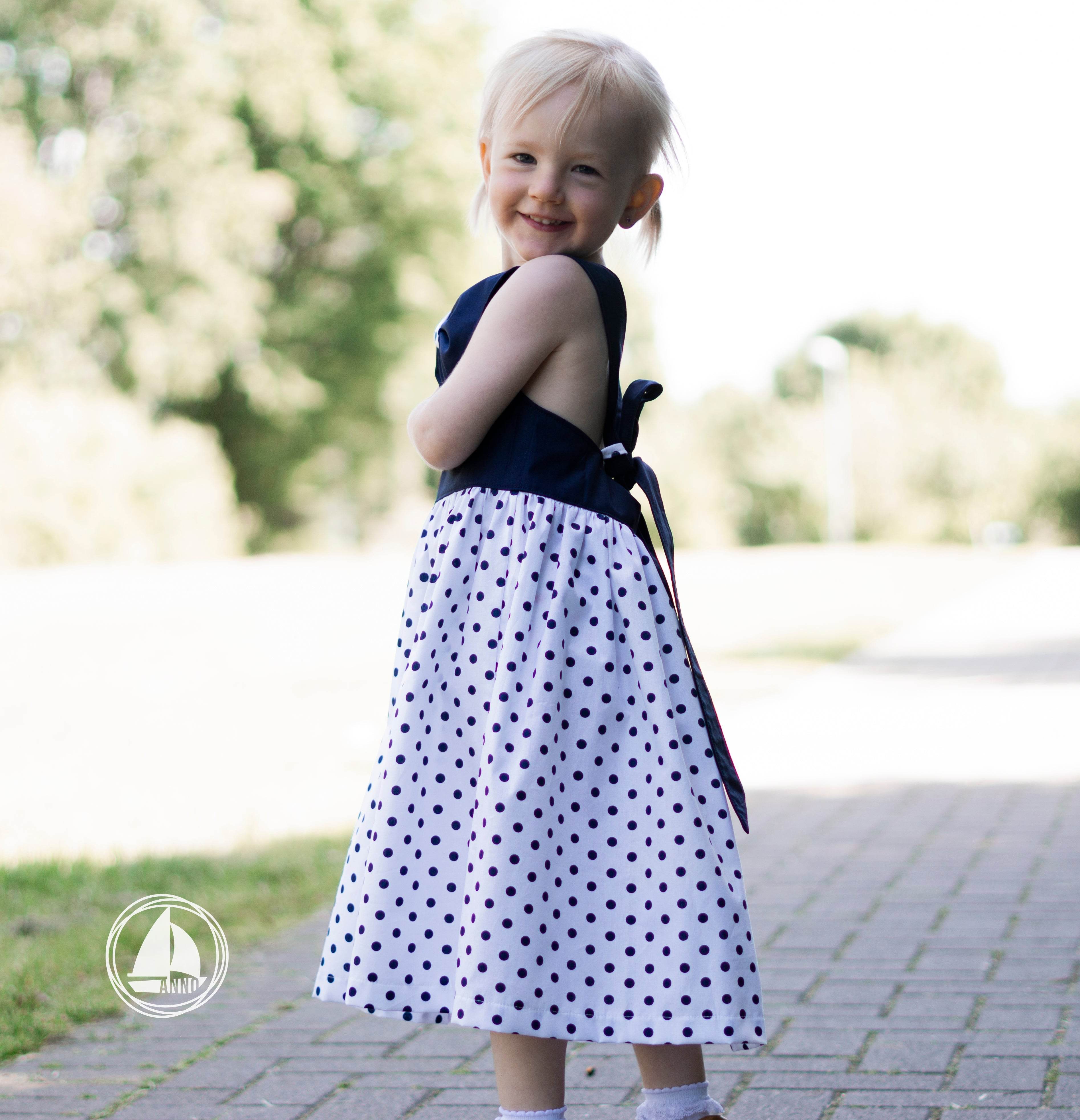 Schnittmuster Kleid Belle Gr. 86-140 - Sewando