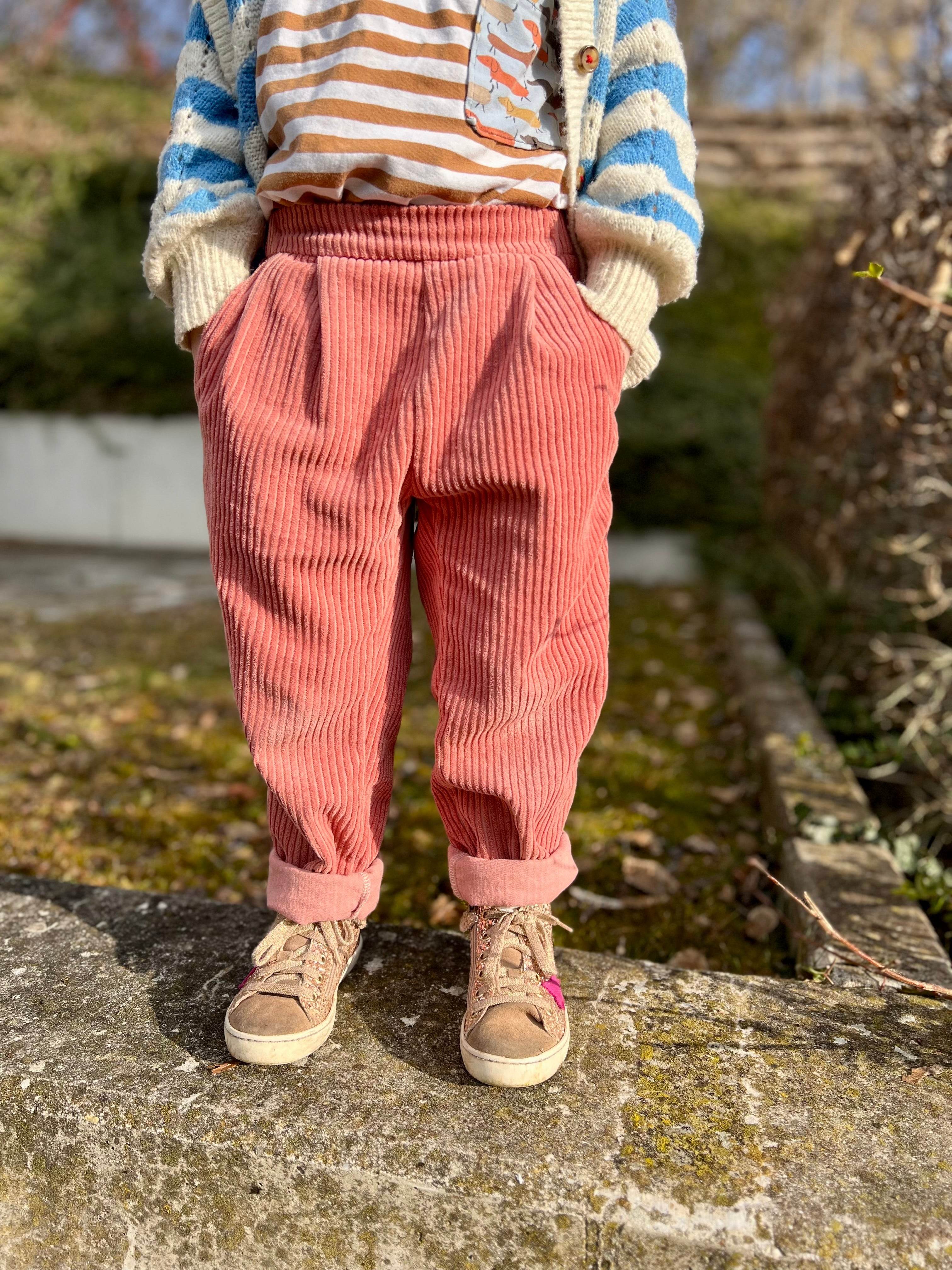 Toni Trousers & Shorts Kids 104 - 164 sewing pattern und instructions - Sewando