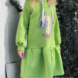 Schnittmuster Sweatkleid Tina Gr. 86-140 - Sewando
