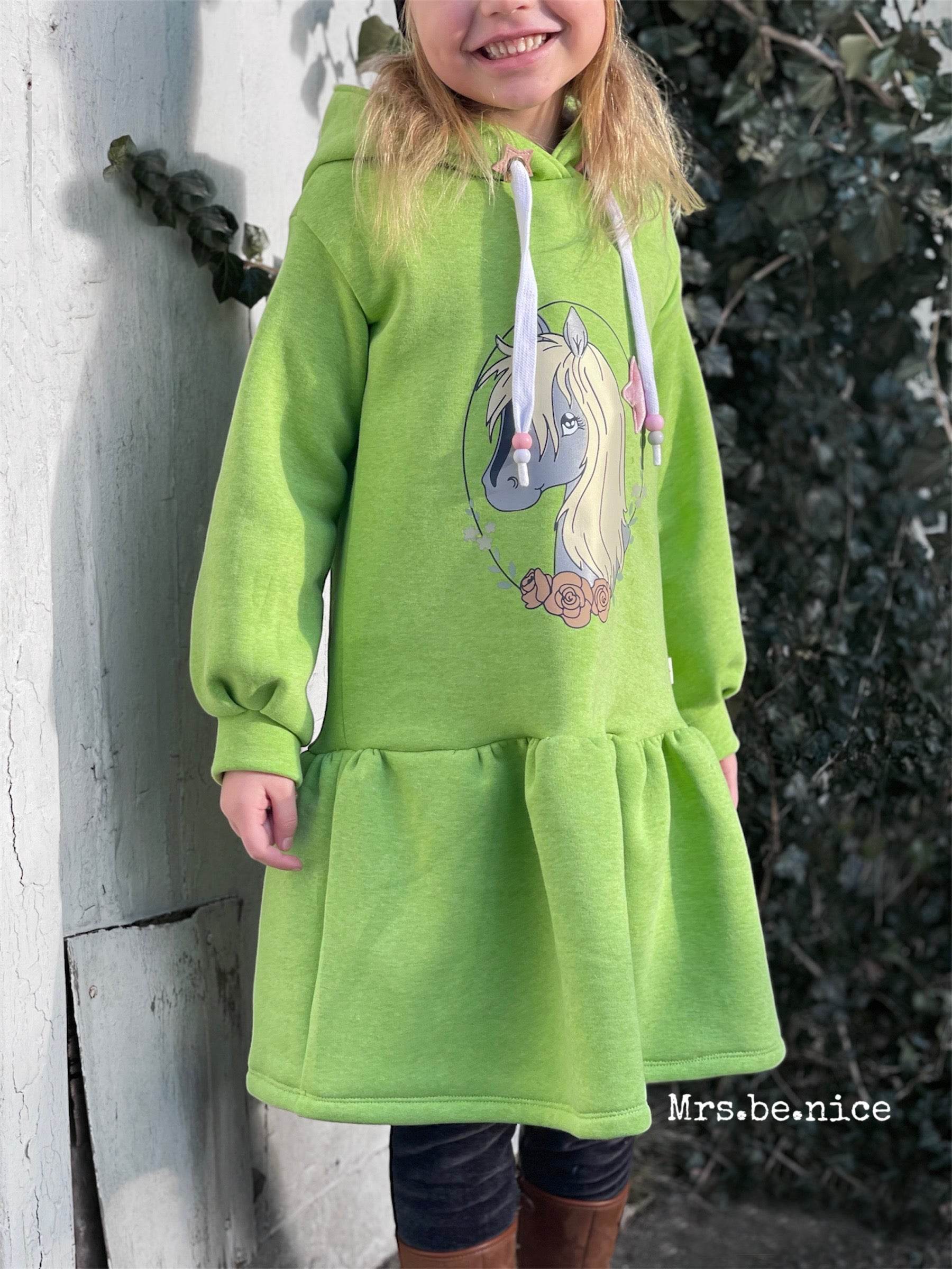 Schnittmuster Sweatkleid Tina Gr. 86-140 - Sewando