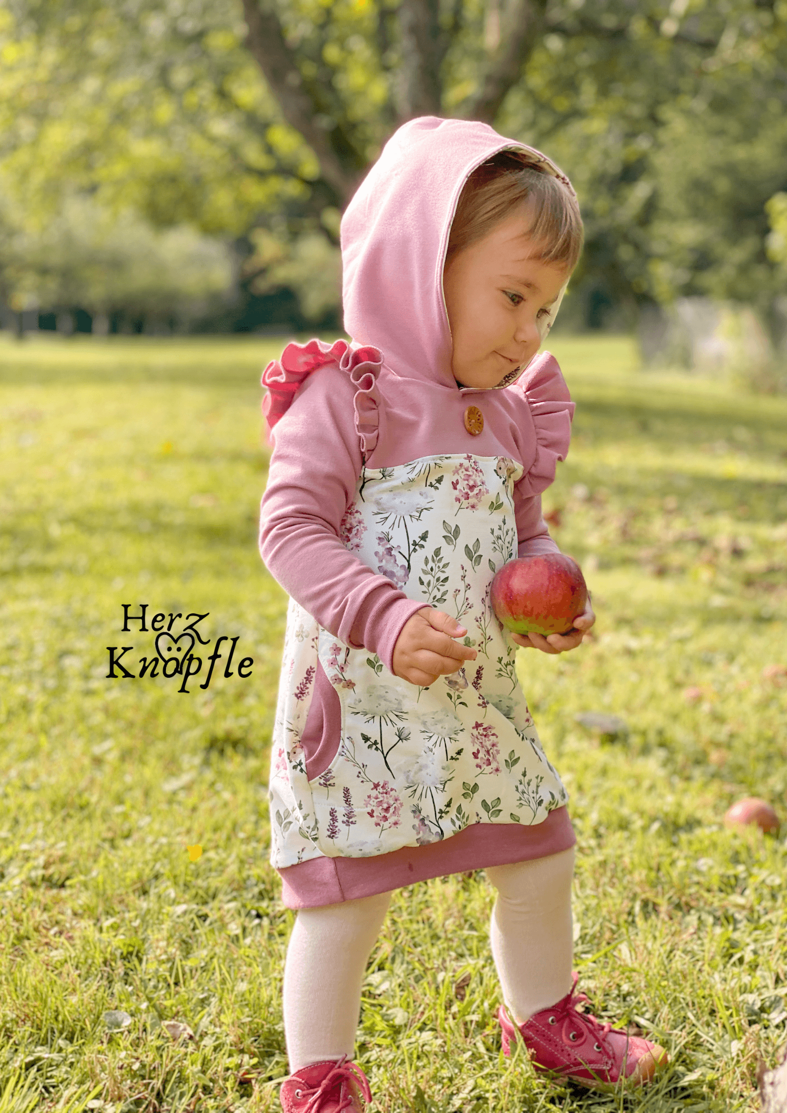 Schnittmuster Sweatkleid Milli Gr. 86-110 - Sewando