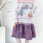 Schnittmuster Sweatkleid Tina Gr. 86-140 - Sewando