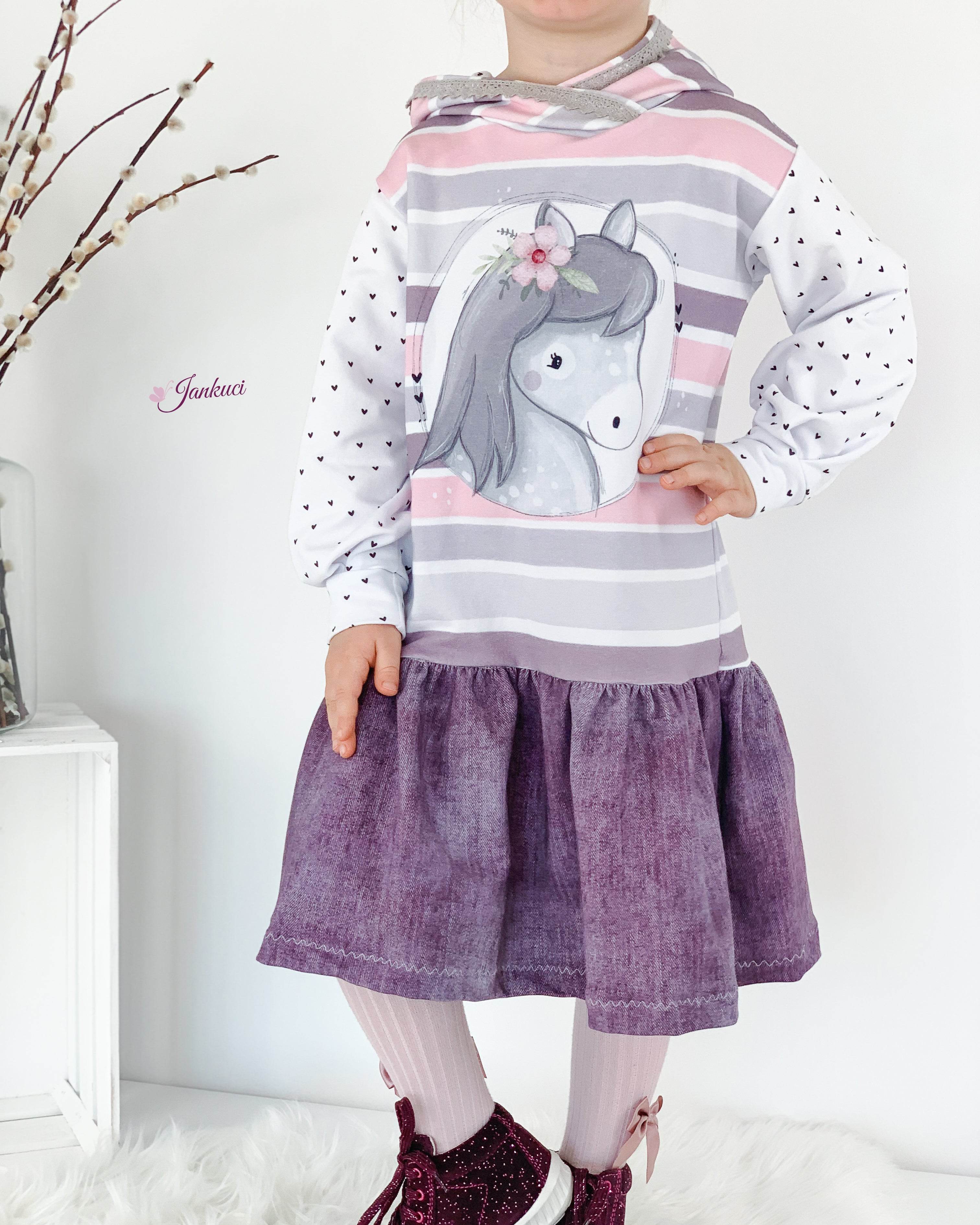 Schnittmuster Sweatkleid Tina Gr. 86-140 - Sewando