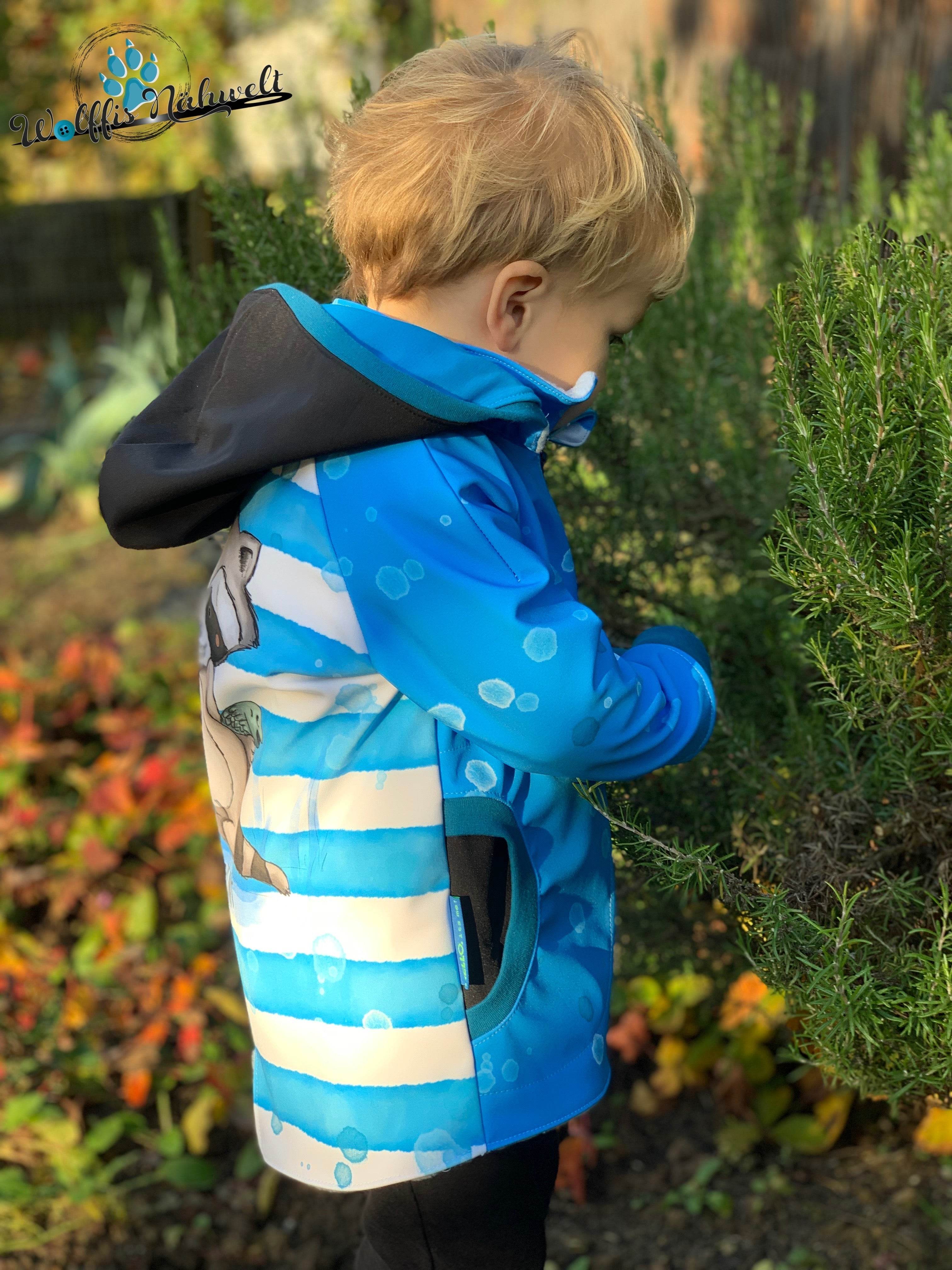Schnittmuster Jacke Colin Gr. 86-140 - Sewando