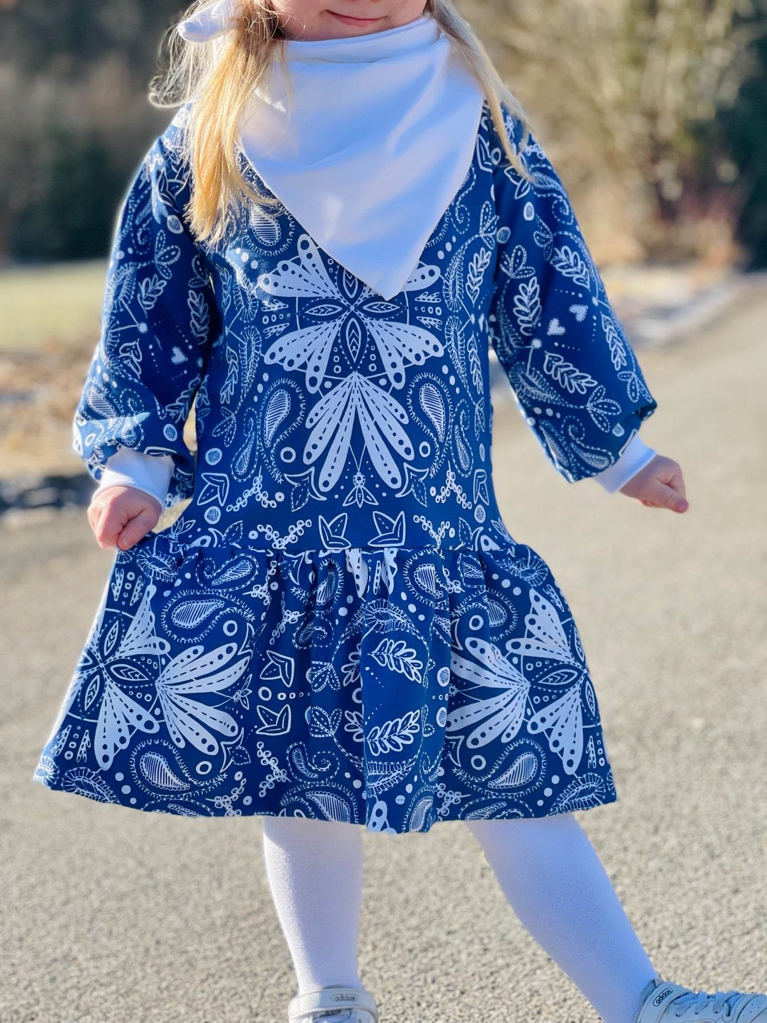 Schnittmuster Sweatkleid Tina Gr. 86-140 - Sewando