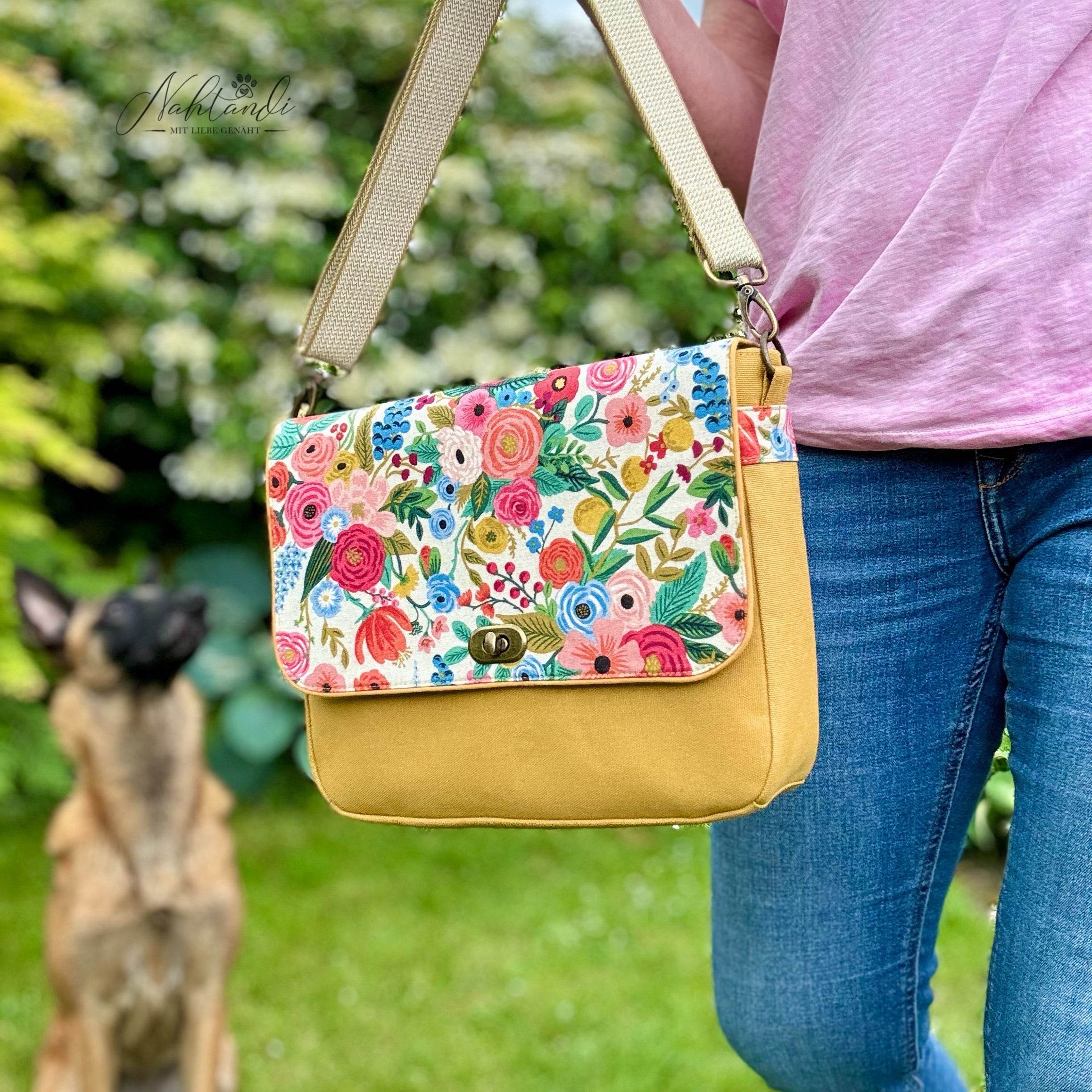 eBook CrossbodyBag WISCONSIN30 Nähanleitung Schnittmuster - Sewando