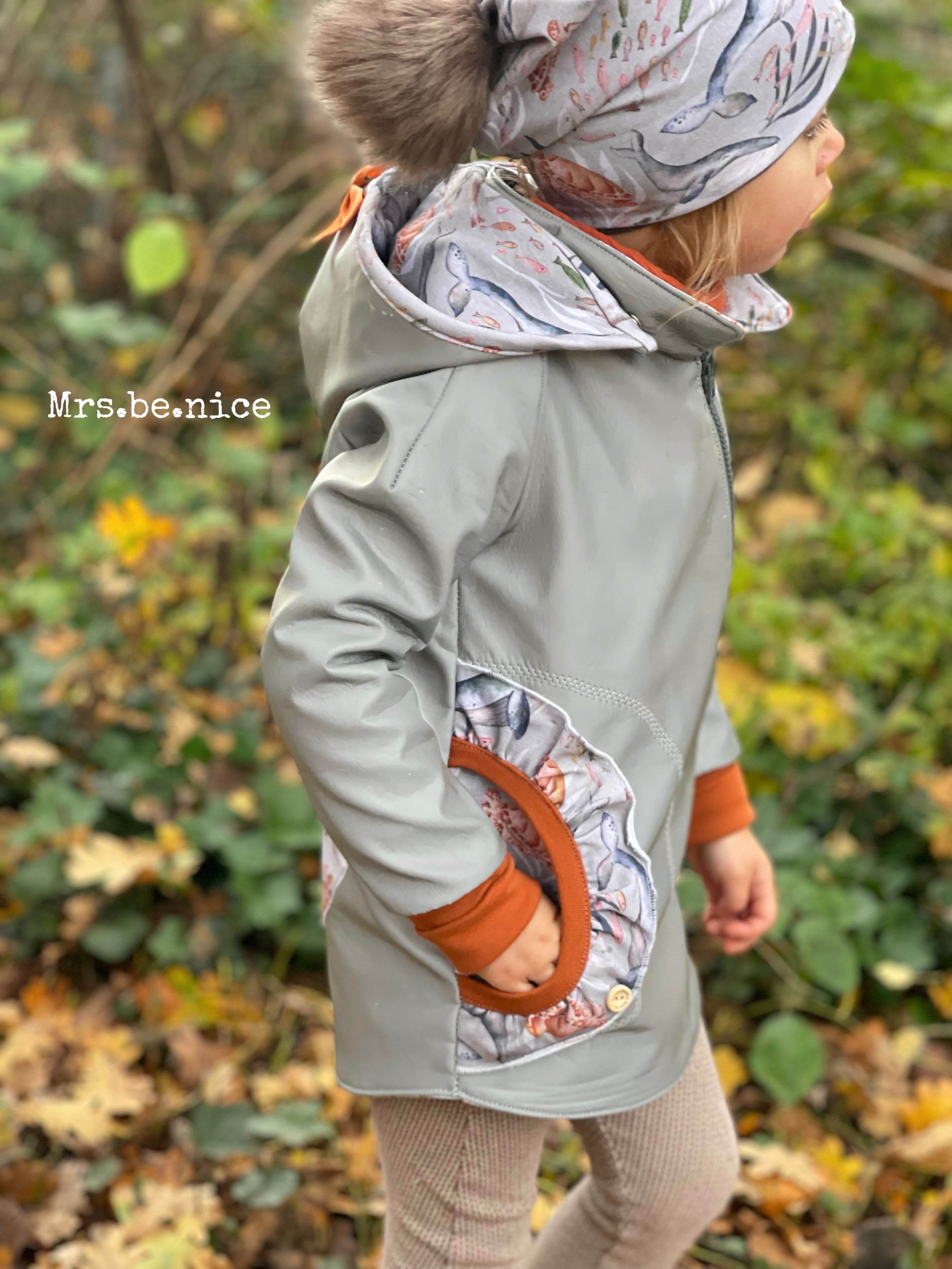 Schnittmuster Jacke Colin Gr. 86-140 - Sewando