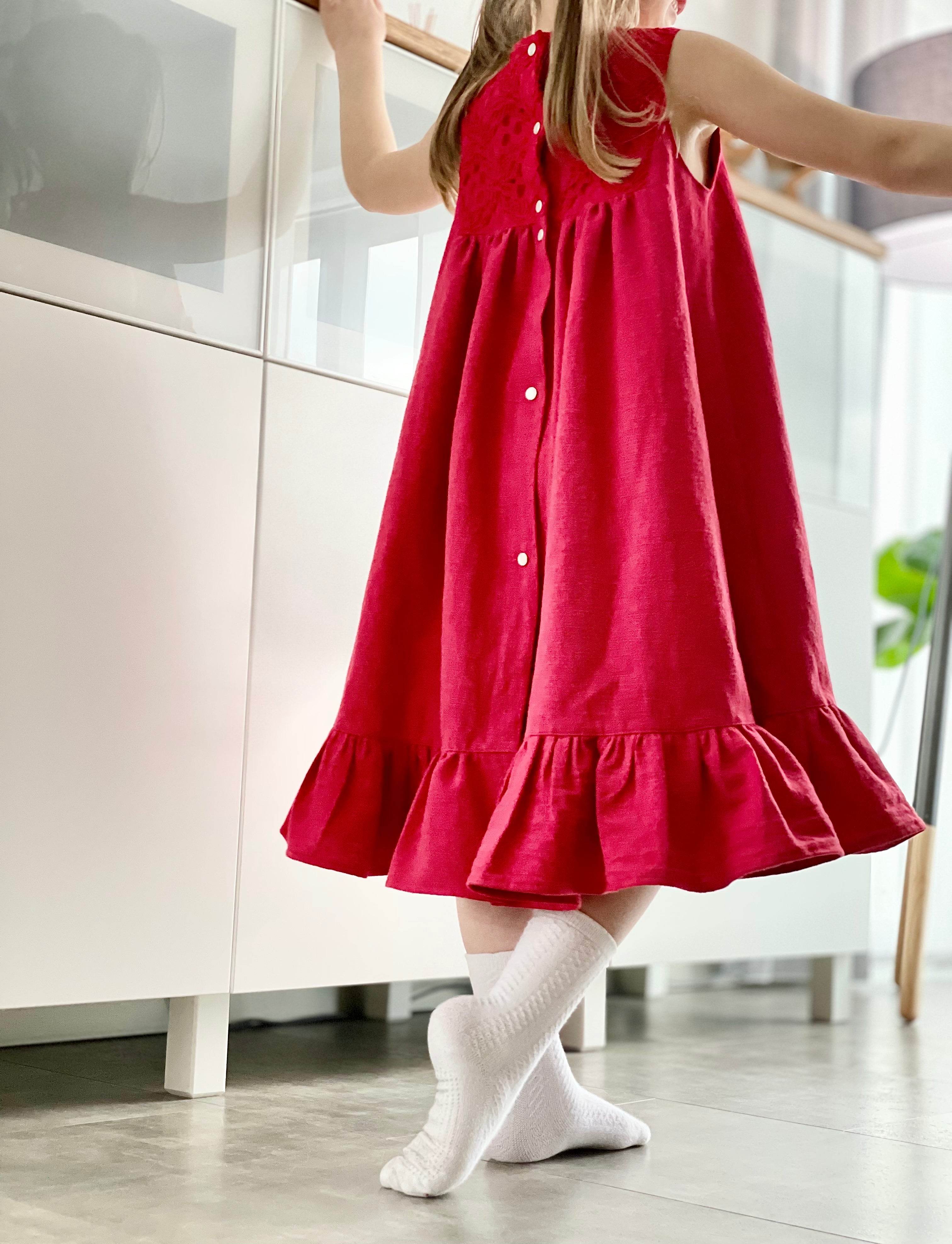 Schnittmuster Trägerkleid Freya Gr. 86-140 - Sewando