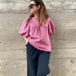 Schnittmuster Bluse POPPY - mit Puffärmeln und Variante Tunika und Kleid | Gr. 32-50 (PDF) - Sewando
