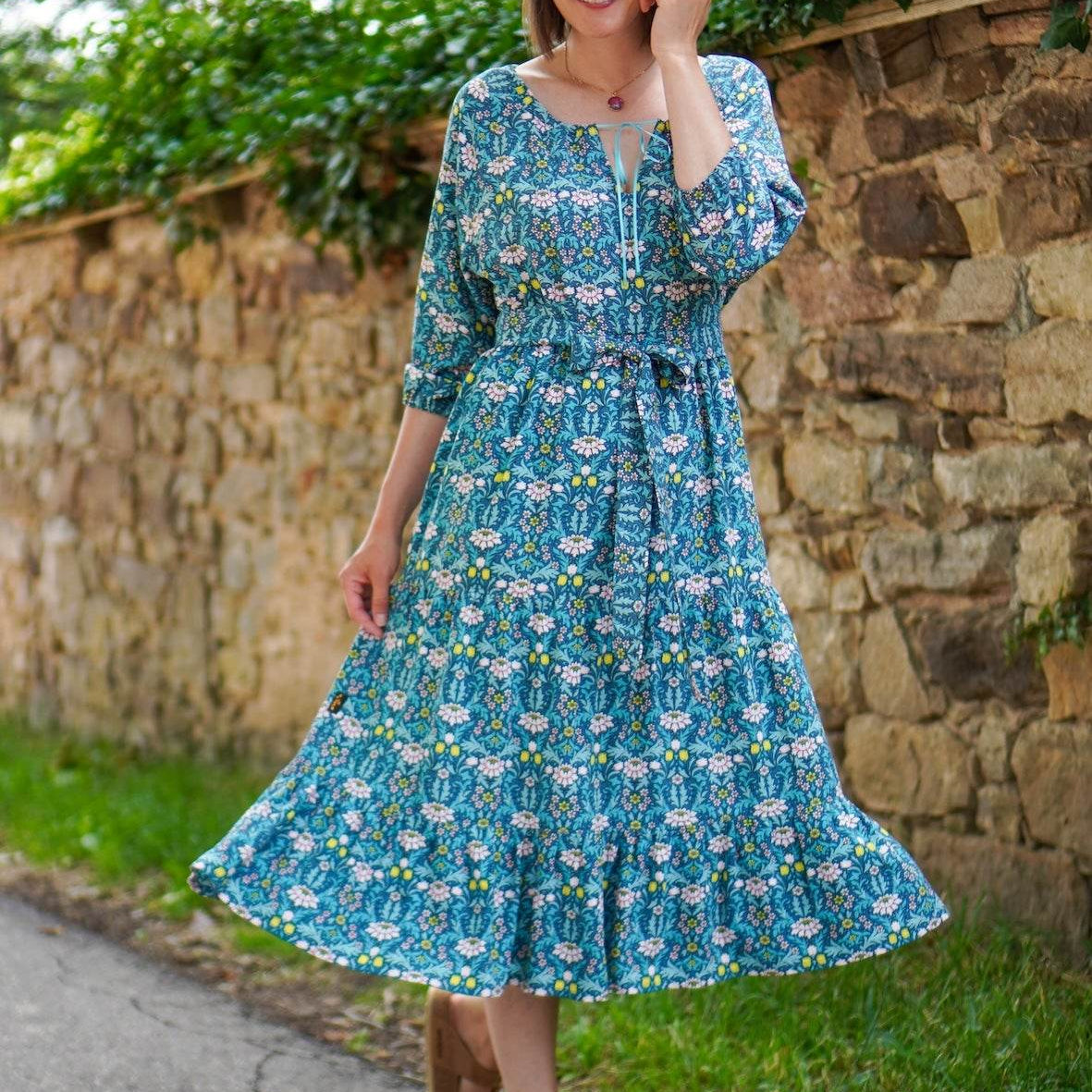 Kleid Iliane - Schnittmuster und Nähanleitung - Gr.32-54 - Sewando