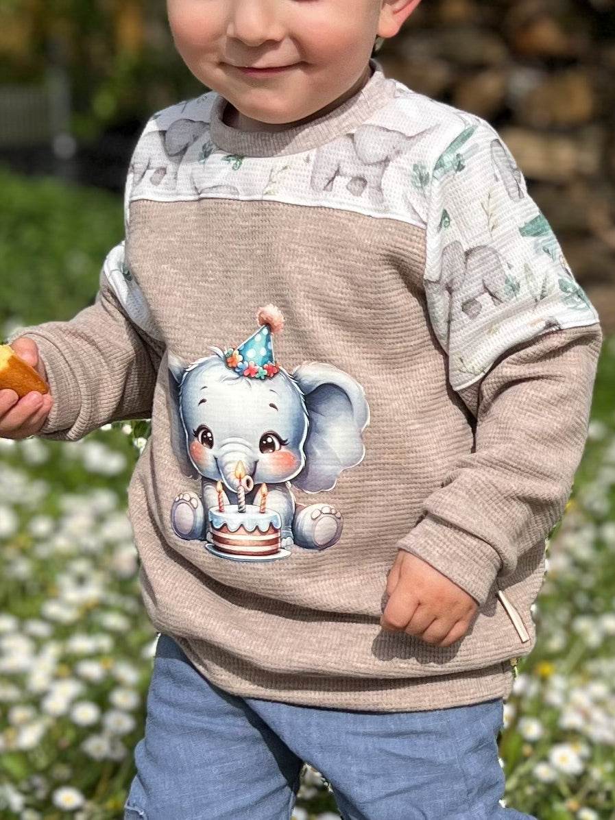 Mini Schwiiz-Hoodie, Schnittmuster Grösse 50-92 - Sewando