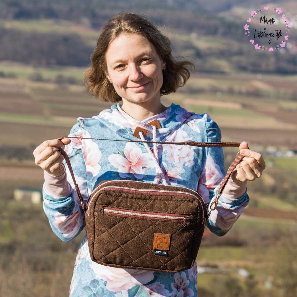 eBook CrossbodyBag MISSOURI24 Nähanleitung Schnittmuster - Sewando