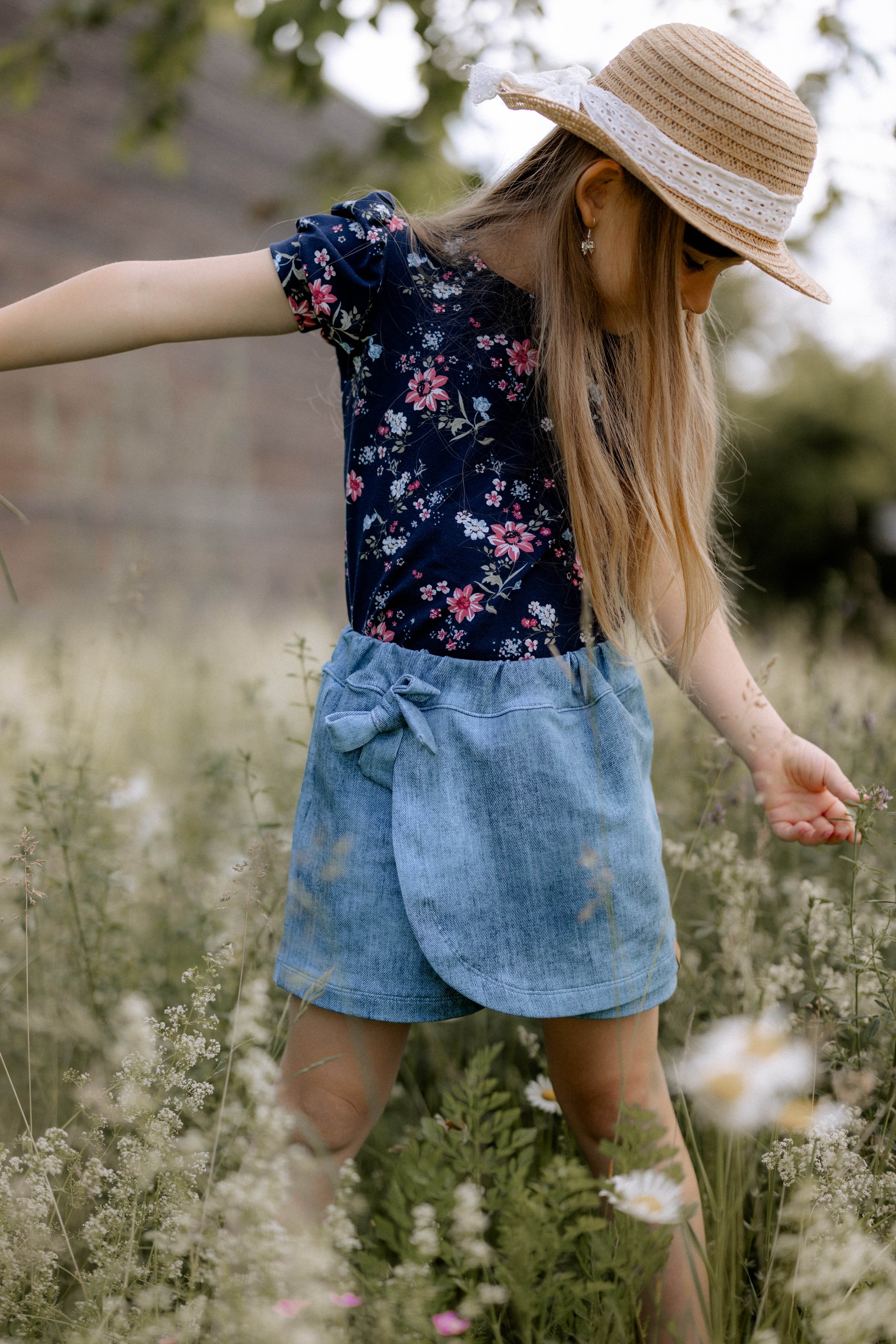 Schnittmuster CL*OVELY SKORT KIDS 80-164 - Sewando