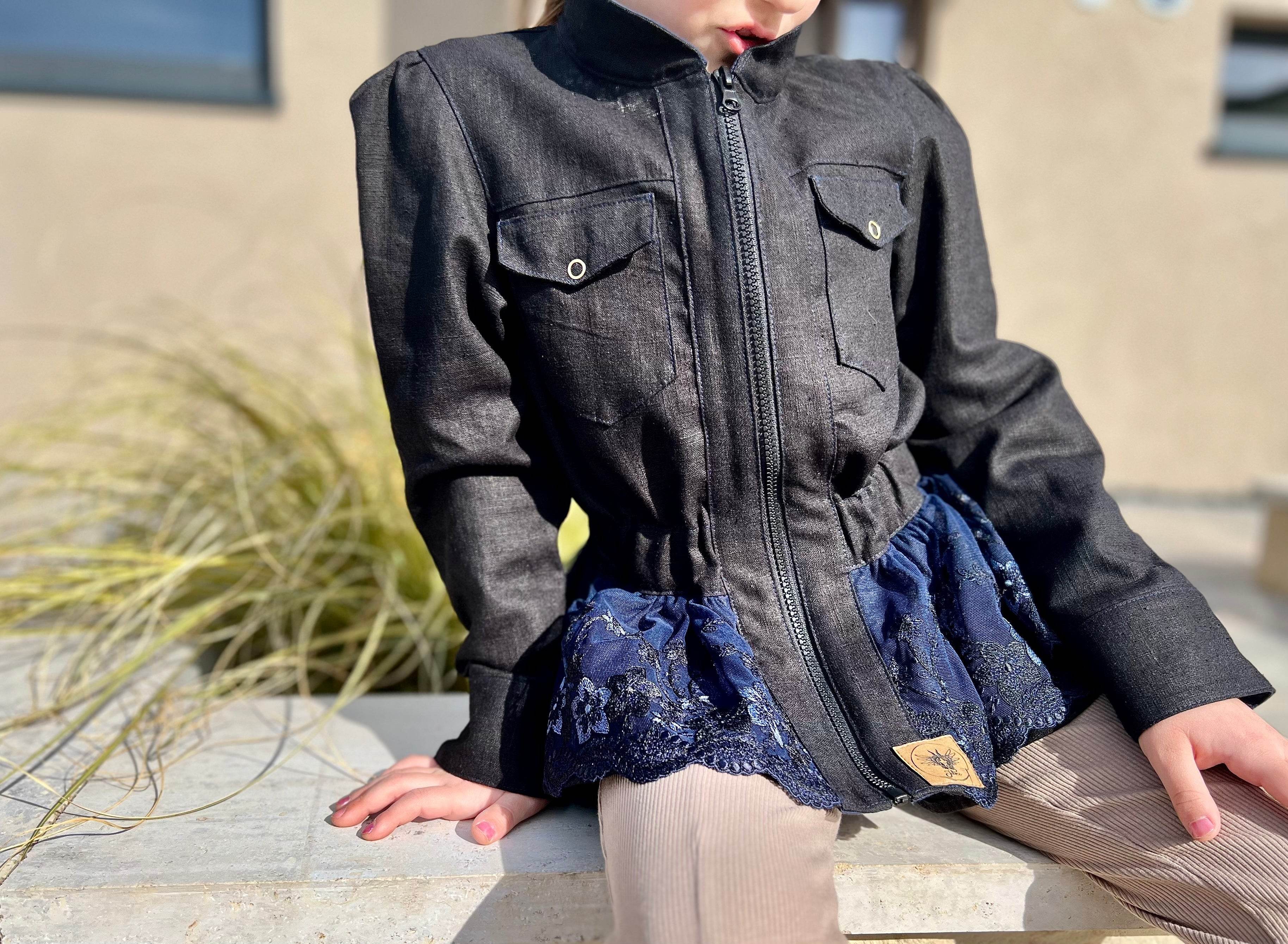 Schnittmuster Jacke Annabelle Gr. 86-140 - Sewando