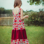 Schnittmuster Maxikleid Zoraya Maxi Gr. 115-164 - Sewando