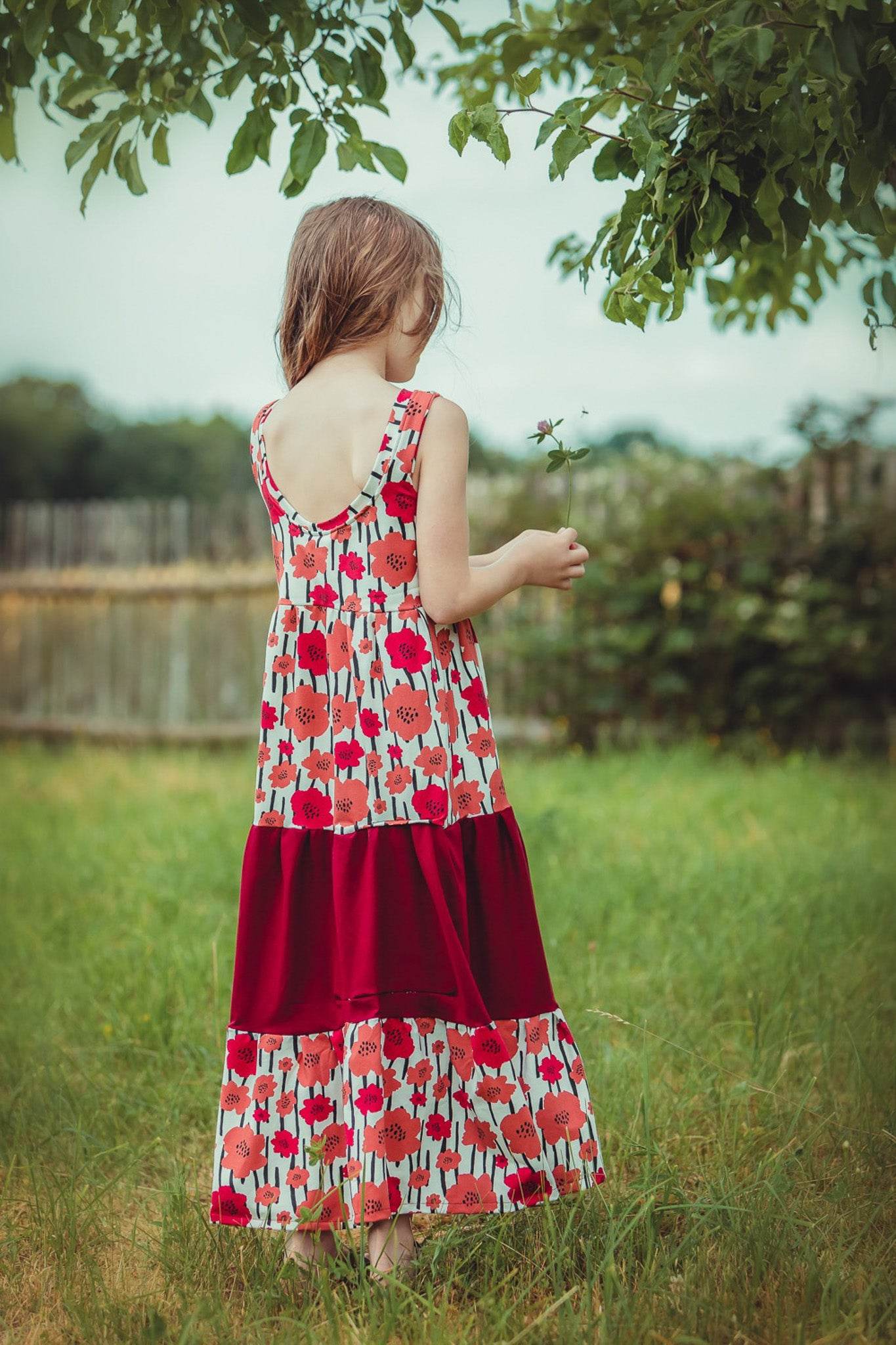 Schnittmuster Maxikleid Zoraya Maxi Gr. 115-164 - Sewando