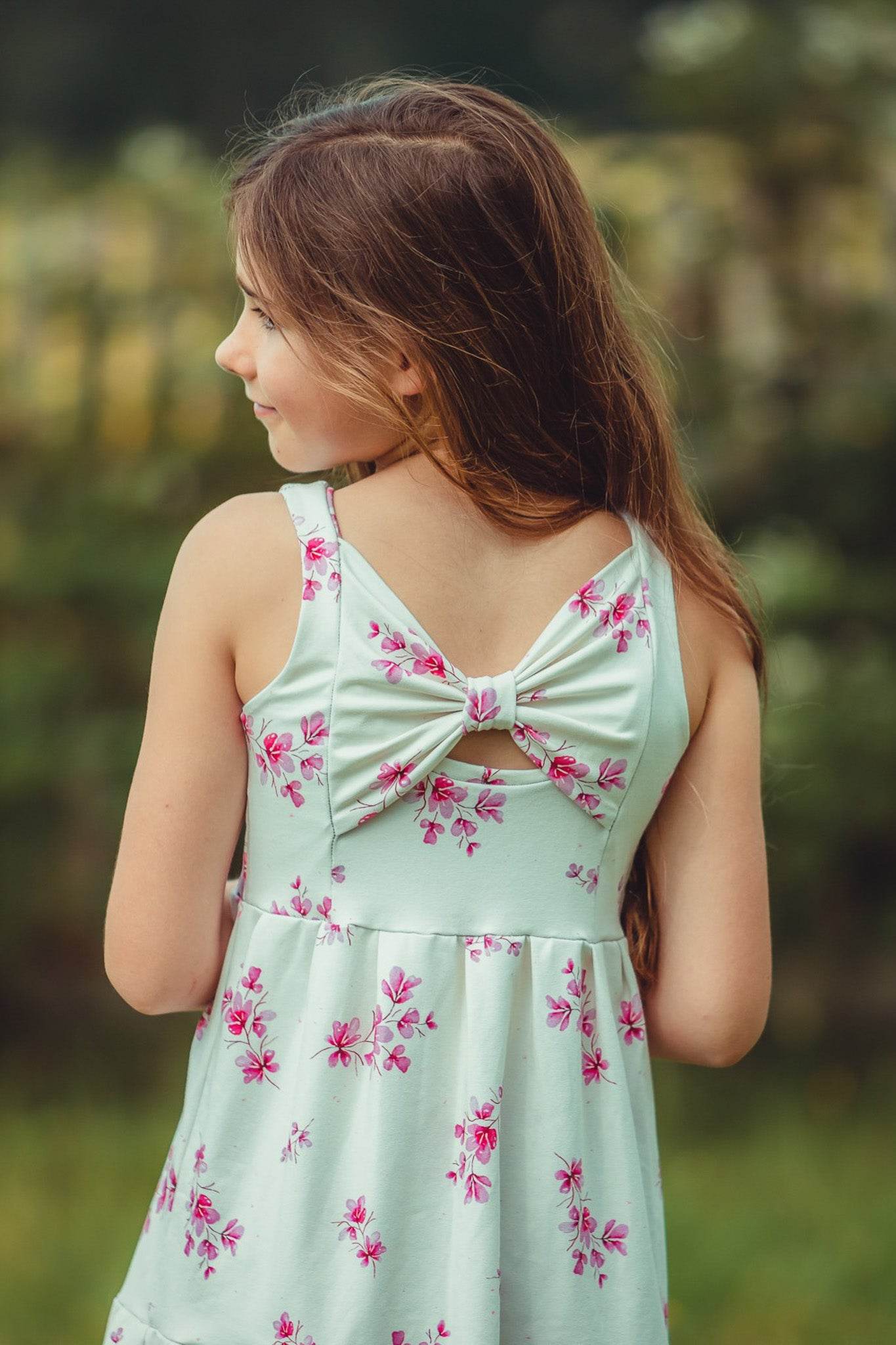 Schnittmuster Maxikleid Zoraya Mini Gr. 80-128 - Sewando