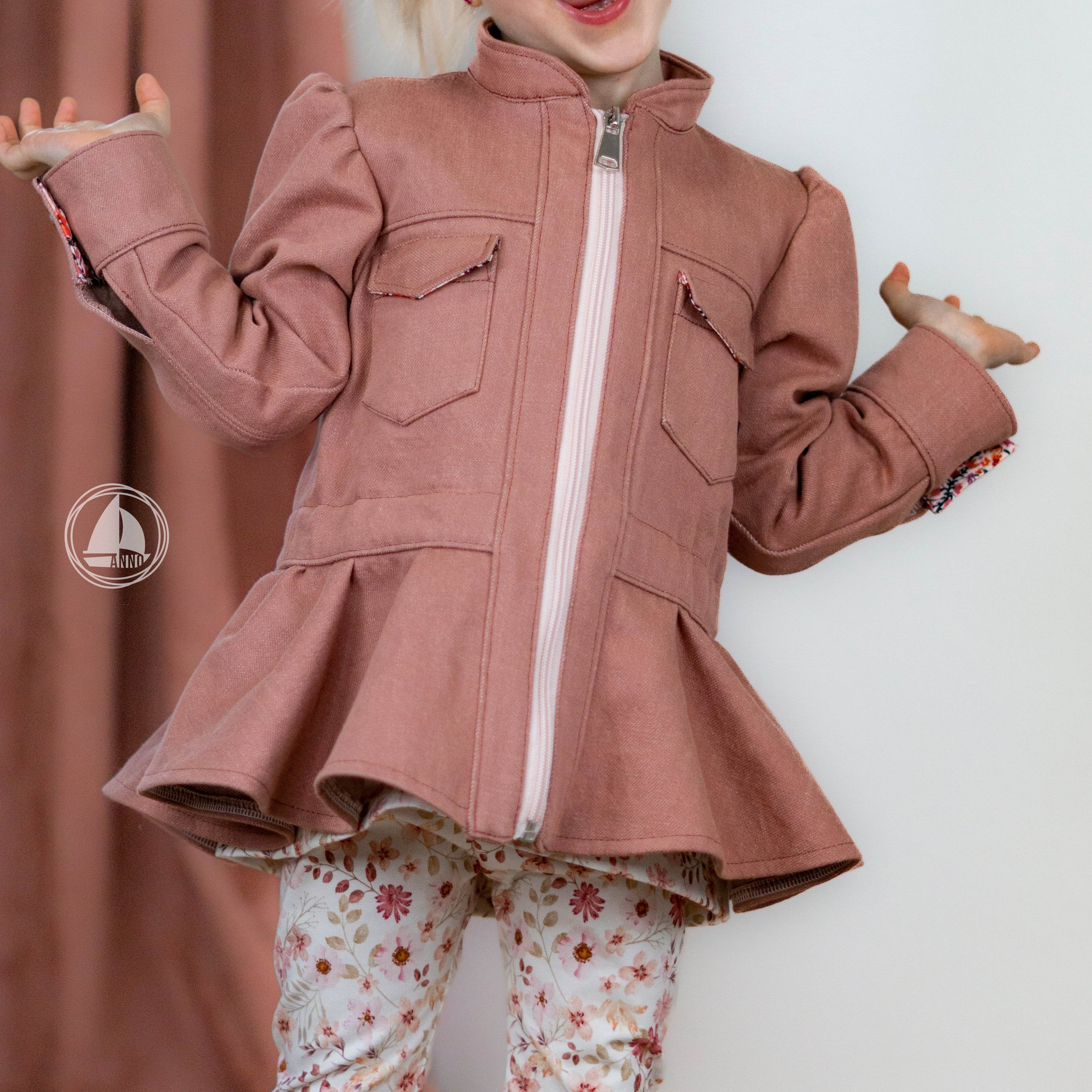 Schnittmuster Jacke Annabelle Gr. 86-140 - Sewando