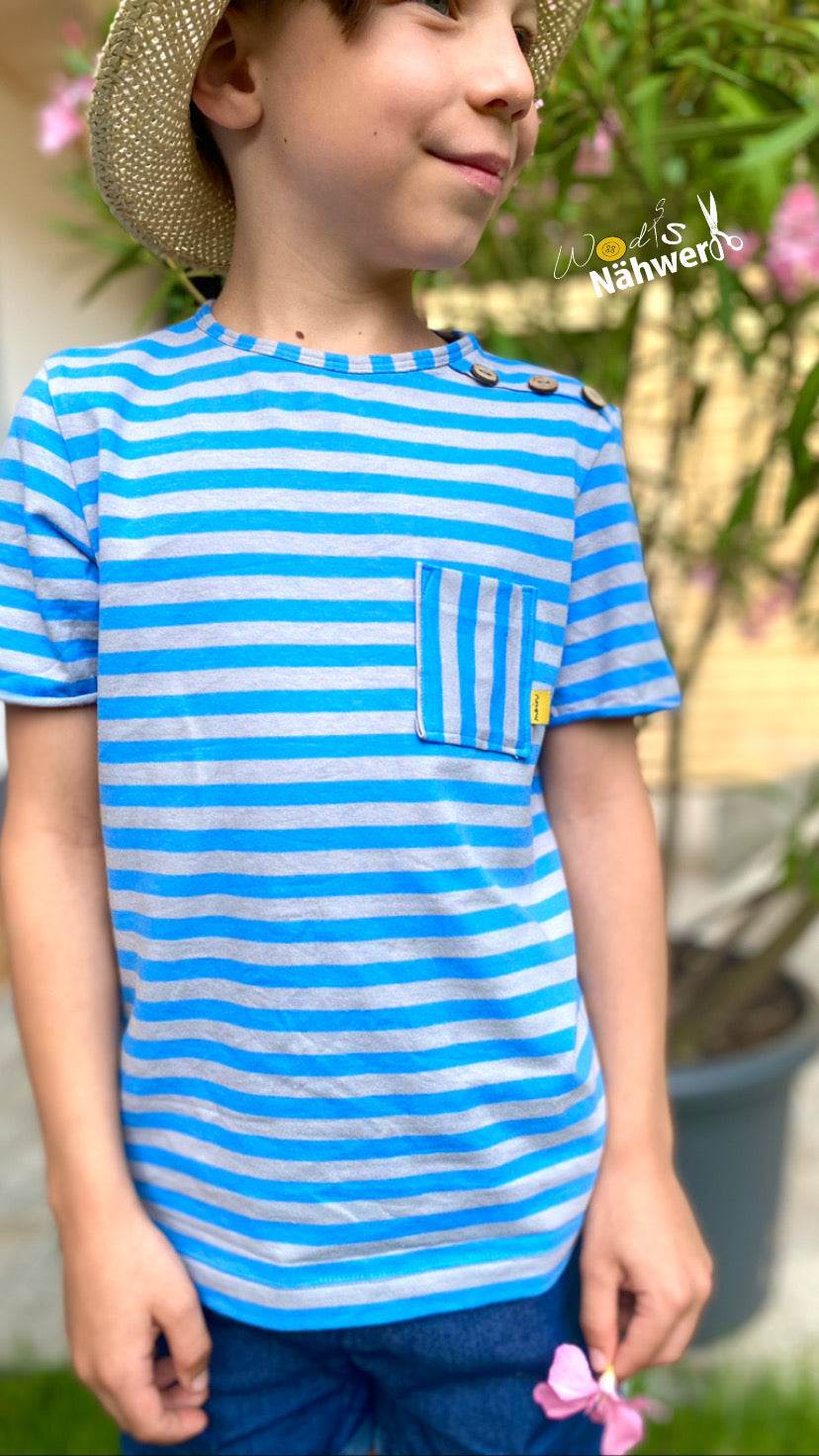 Schnittmuster T-Shirt Vicky Gr. 86-140 - Sewando