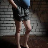 Schnittmuster Umstands-Shorts Lime Gr. 36-44