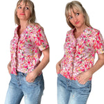 Schnittmuster Bluse DAISY - V-Ausschnit mit Rüsche, Kurzarm | Gr. 32-50 (PDF) - Sewando