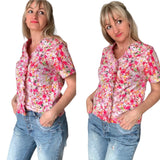 Schnittmuster Bluse DAISY - V-Ausschnit mit Rüsche, Kurzarm | Gr. 32-50 (PDF) - Sewando