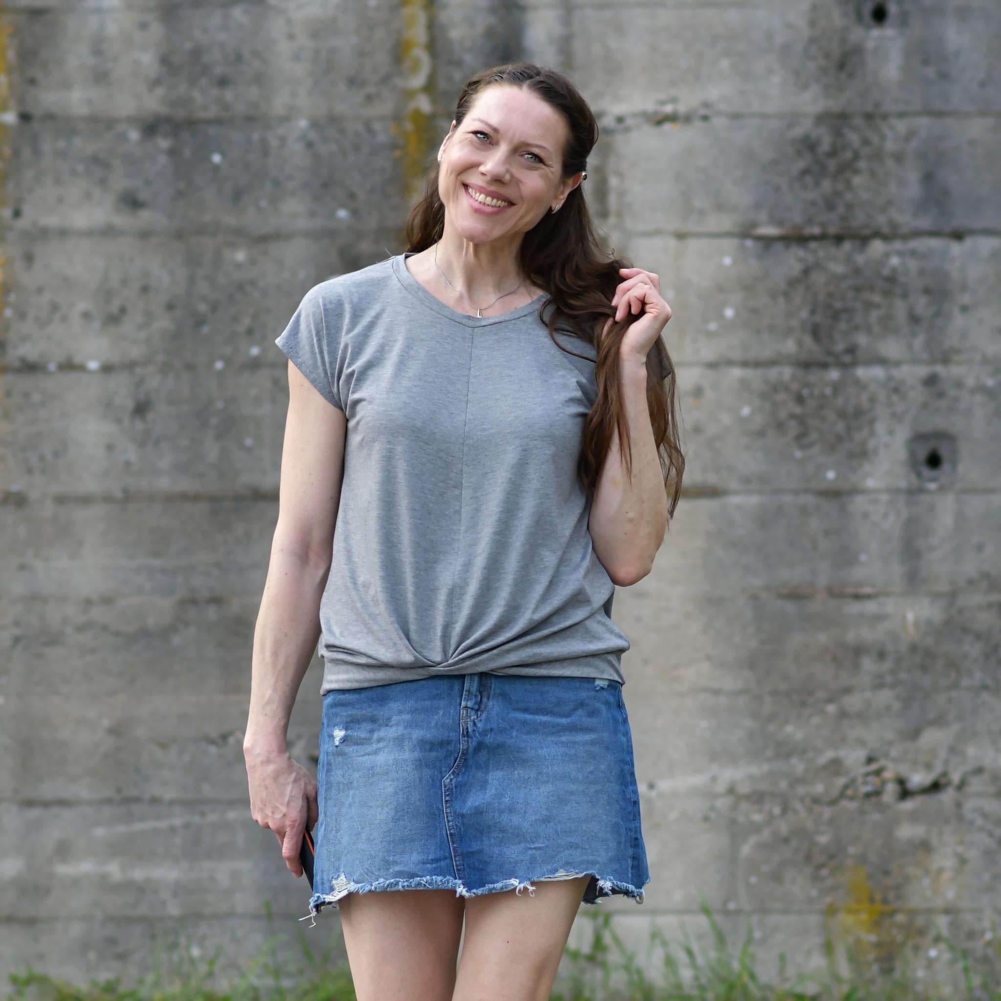 Schnittmuster Shirt ATTING Gr. 34-54 + Videotutorial : - Sewando