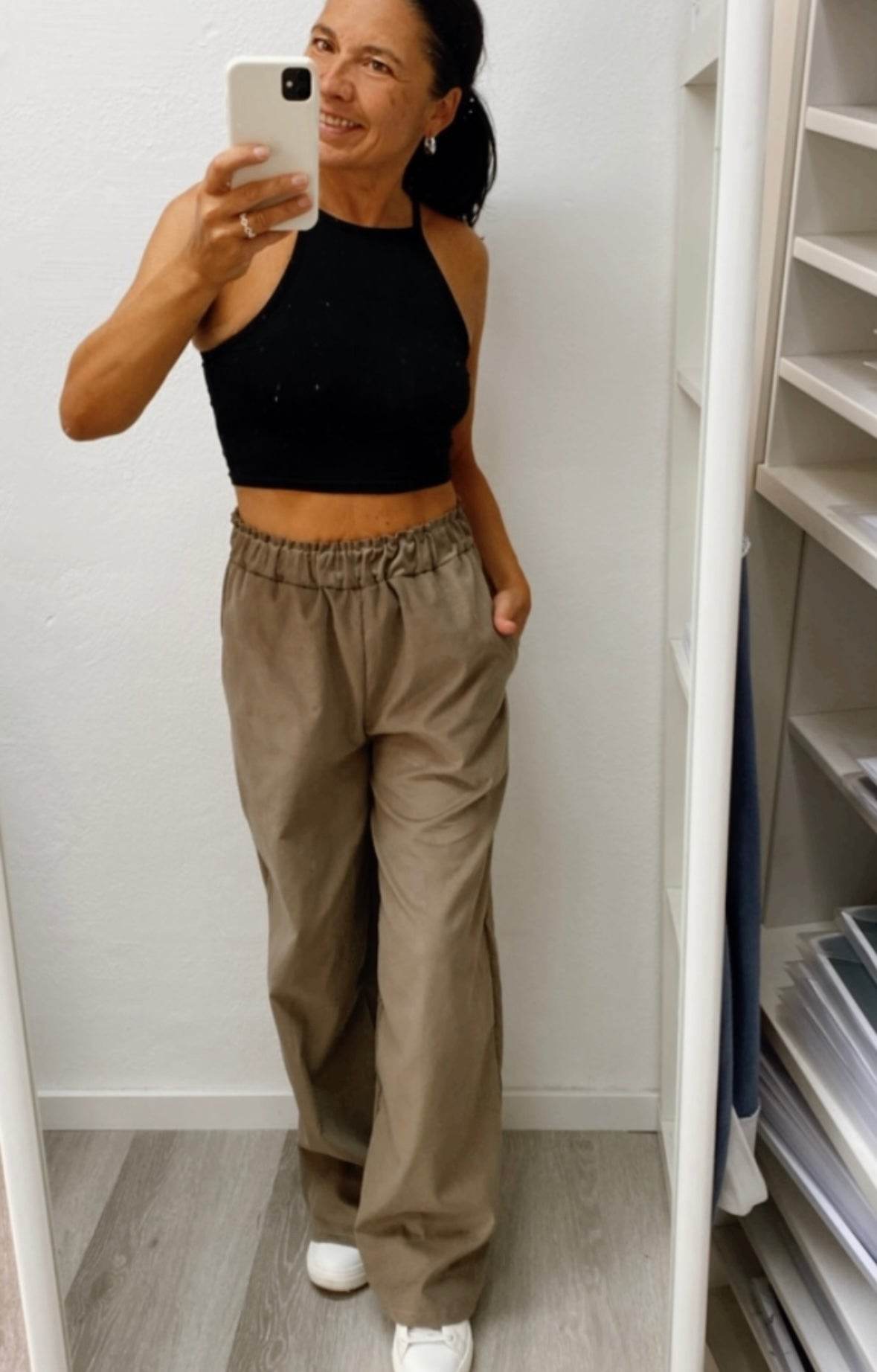 Schnittmuster Palazzohose Hose PIRK Gr. 32-54 : - Sewando