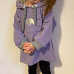 Schnittmuster Kinderhoodie Inga + Immo Gr. 62-158 - Sewando