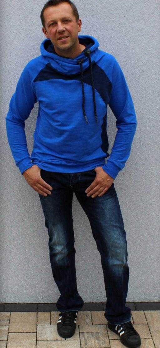 Schnittmuster Raglanhoodie MAILO Gr. S-XXXL : - Sewando