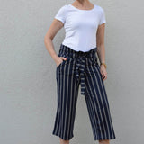 Schnittmuster lange Hose, Culotte,Shorts SIRMIONE Gr. 34-48 : - Sewando