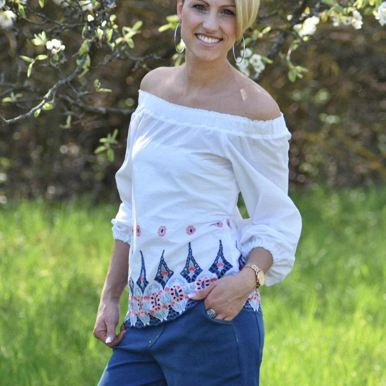 Schnittmuster Bluse / Kleid FLORIS Gr. 34-48 : - Sewando