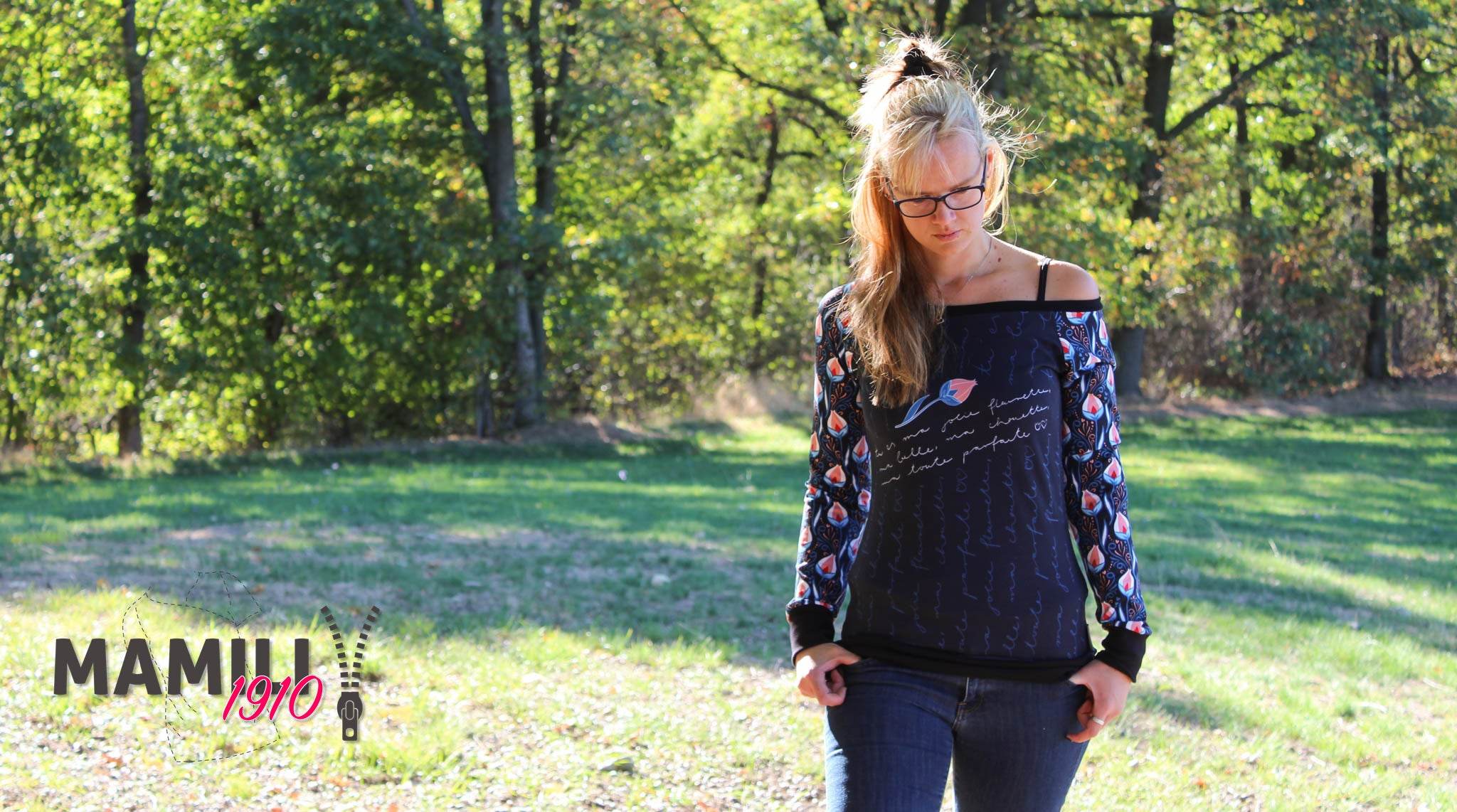 Raglan-Kragen-Shirt Alea Gr. 32-58 - Sewando