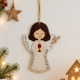 Stickdatei ITH Engel Adventskalender 13x18cm
