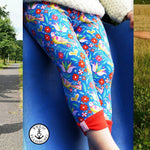 Schnittmuster Leggins mini LORA Gr. 86/92 - 146/152 : - Sewando