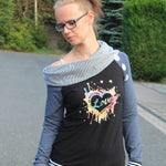 Raglan-Kragen-Shirt Alea Gr. 32-58 - Sewando
