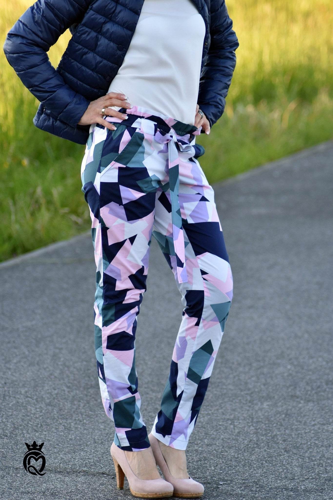 Schnittmuster lange Hose, Culotte,Shorts SIRMIONE Gr. 34-48 : - Sewando