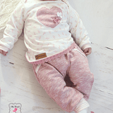 Schnittmuster Newborn-Set LOU Hose+Shirt Gr. 50-92 icl. gratis Plotterdatei : - Sewando