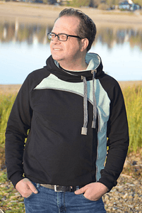 Schnittmuster Raglanhoodie MAILO Gr. S-XXXL : - Sewando
